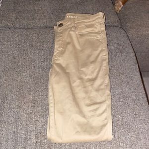 American eagle straight leg, khaki jeans